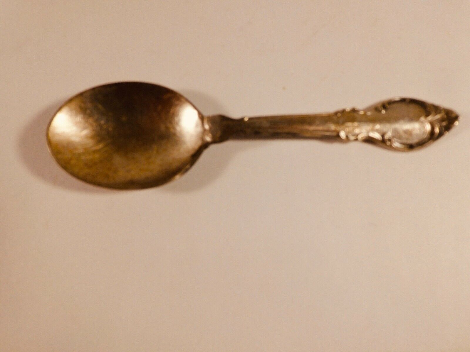 Antique Holmes & Edwards Deep Silver Silverplate Baby Spoon