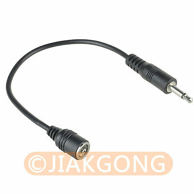 Pc Female To 3.5mm Male Flash Sync Cable Cord For Studio Flash